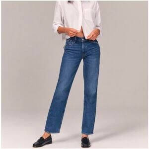 NEW! Abercrombie & Fitch 'The 90's' Straight Low Rise Jeans (27)